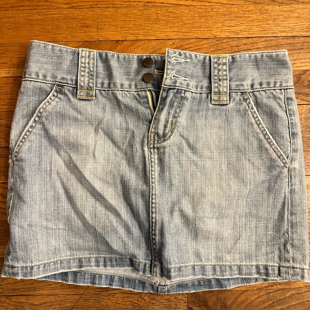 Express Low Rise Mini Skirt